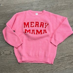 Merry mama sweater